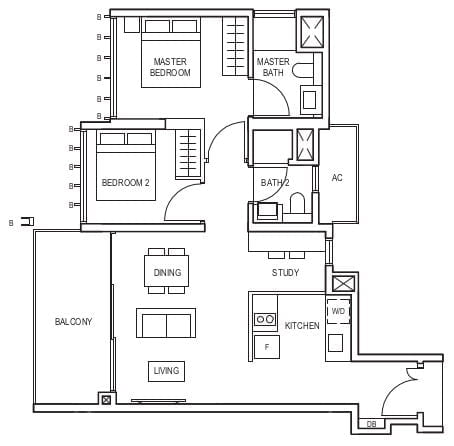 Midwood Lantai Plan2sa