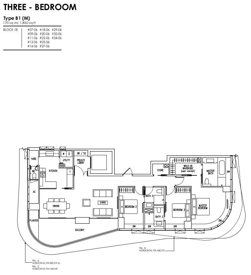 New Futura Floor Plan B1