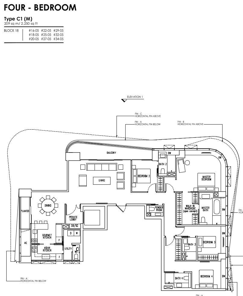 New Futura Floor Plan C1