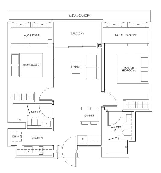 Newport Residences Floor Plan BP2