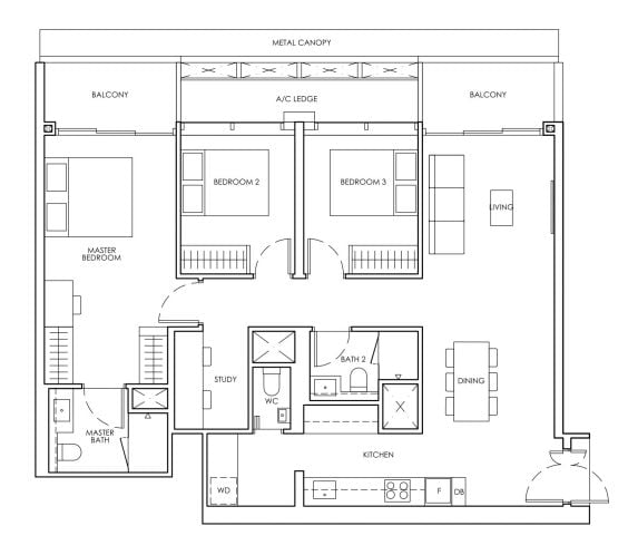 Newport Residences Floor Plan CPS1