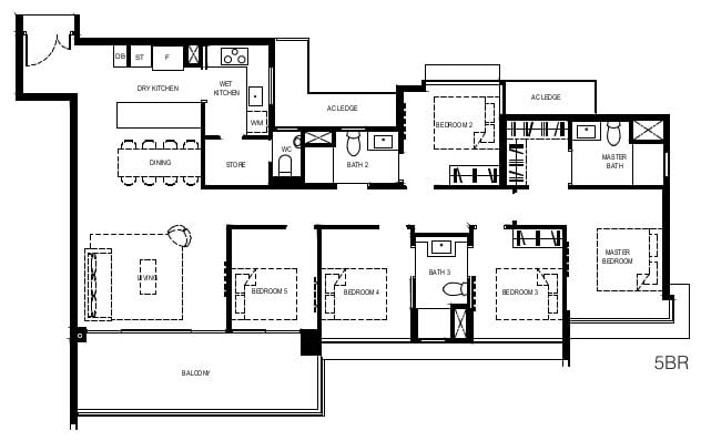 Normanton Park Floor Plan 5