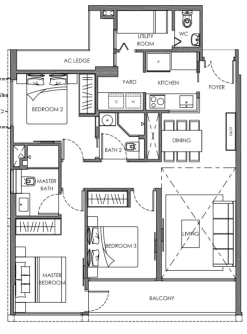 Nyon Floor Plan C2