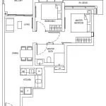 One Bernam Floor Plan B1