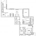 One Bernam Floor Plan BS4