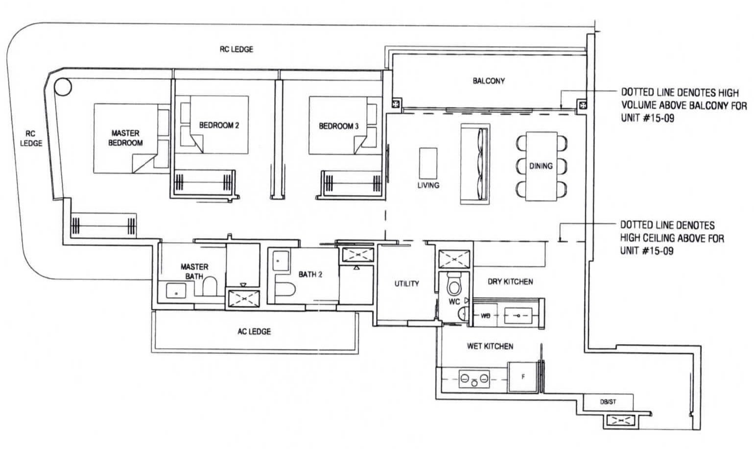 One North Eden Floor Plan C2