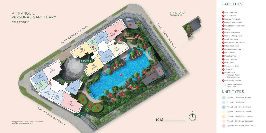 One North Eden Site Plan Combined