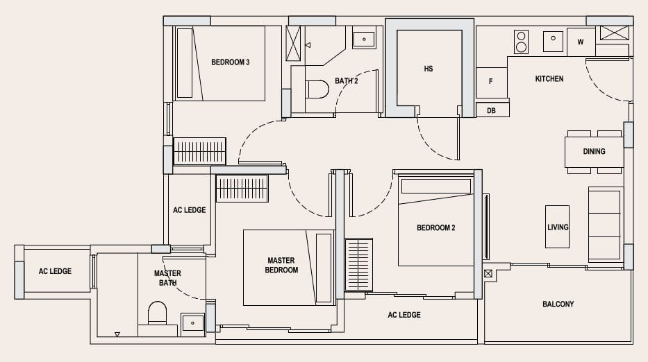 索菲亚果园平面图 D1