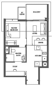 Parc Esta Floor Plan AD2