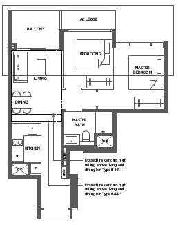 Parc Esta Floor Plan B4
