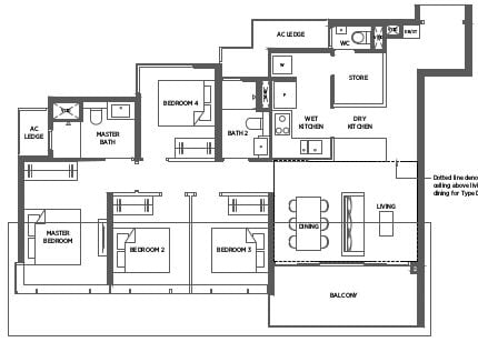 Parc Esta Floor Plan DP