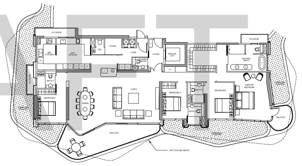Park Nova Floor Plan 4br