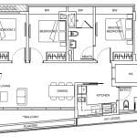 Parkwood Residences Floor Plan B2