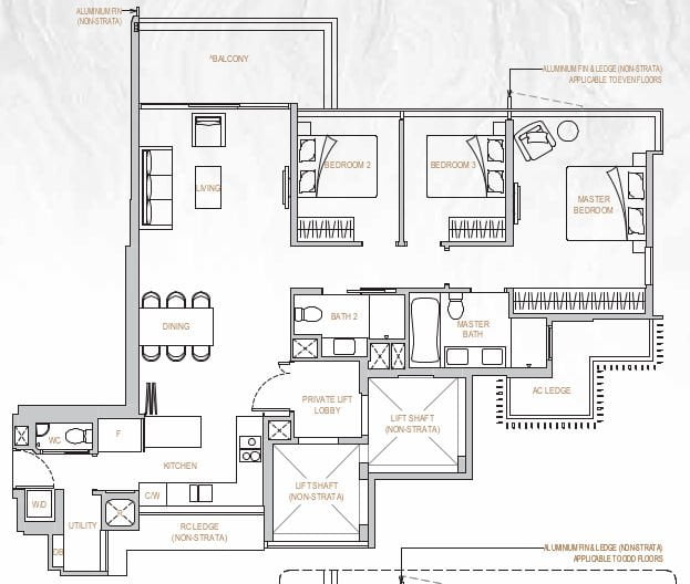 Perfect Ten Floor Plan B1