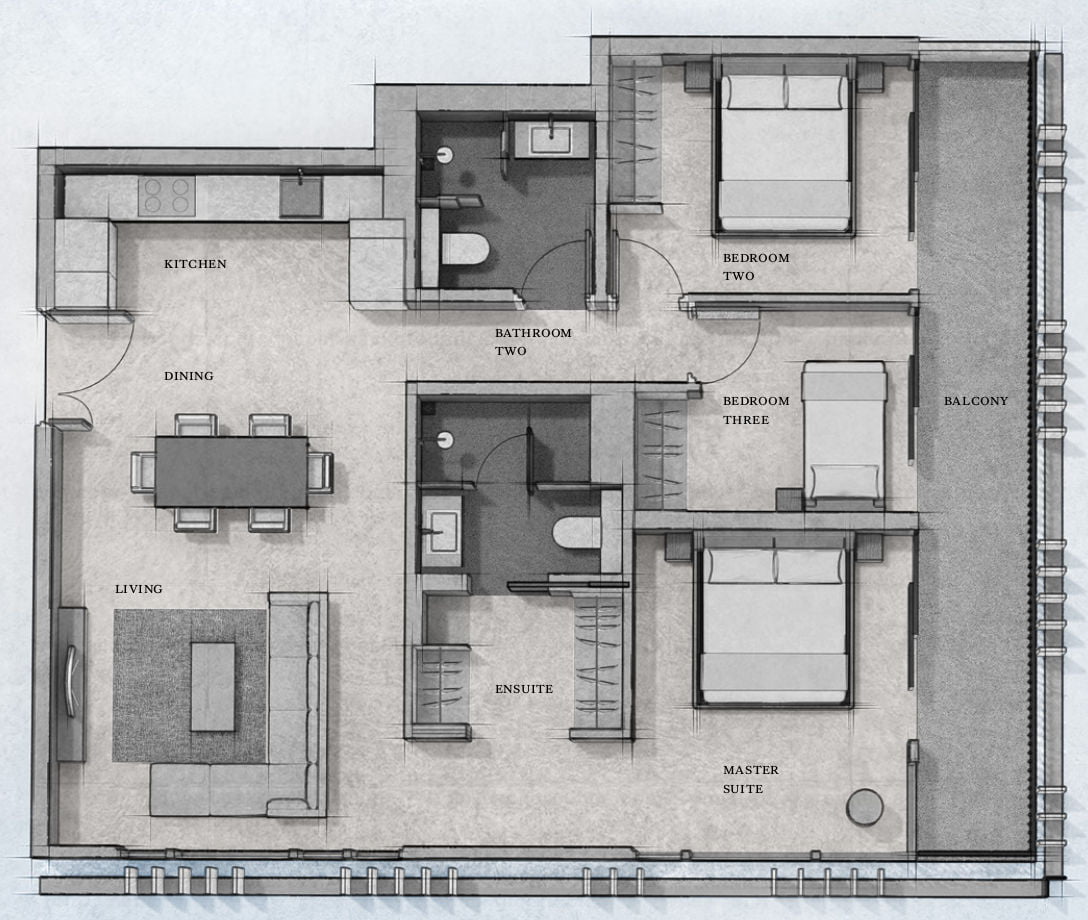 傑仔沃瓦平面圖C1