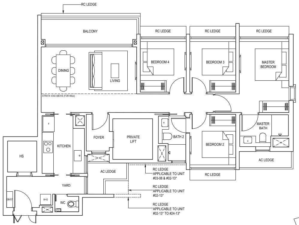 Pinetree Hill Floor Plan 4b