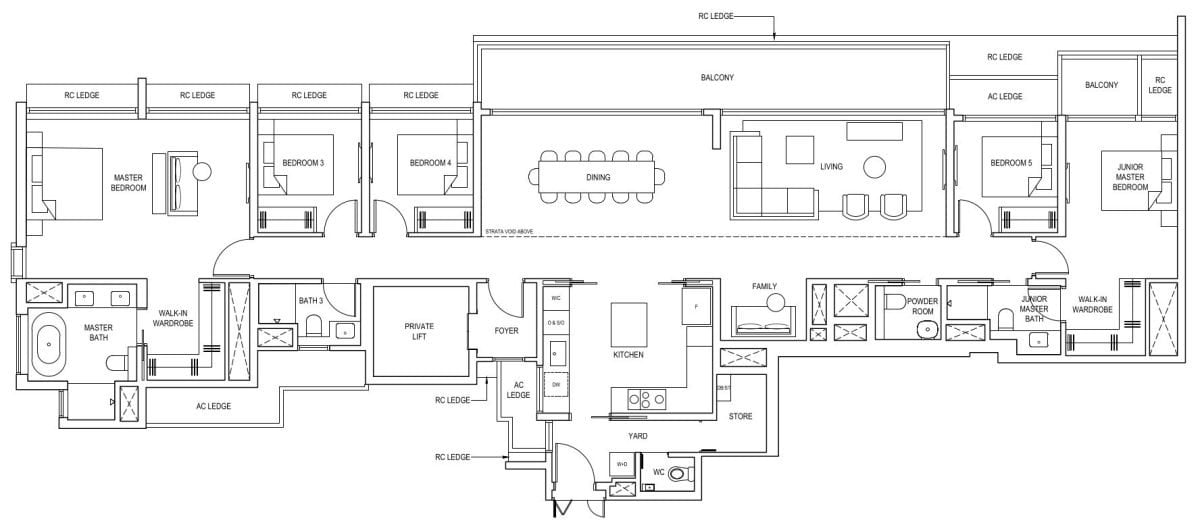 Pinetree Hill Floor Plan PH
