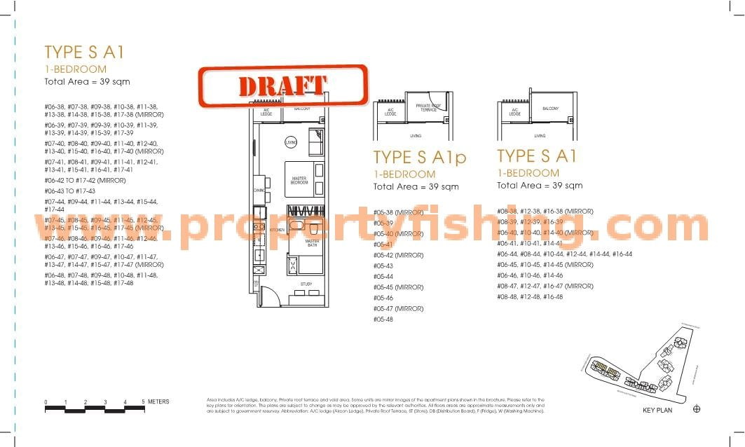 The Poiz Residences Floor Plan Sa1