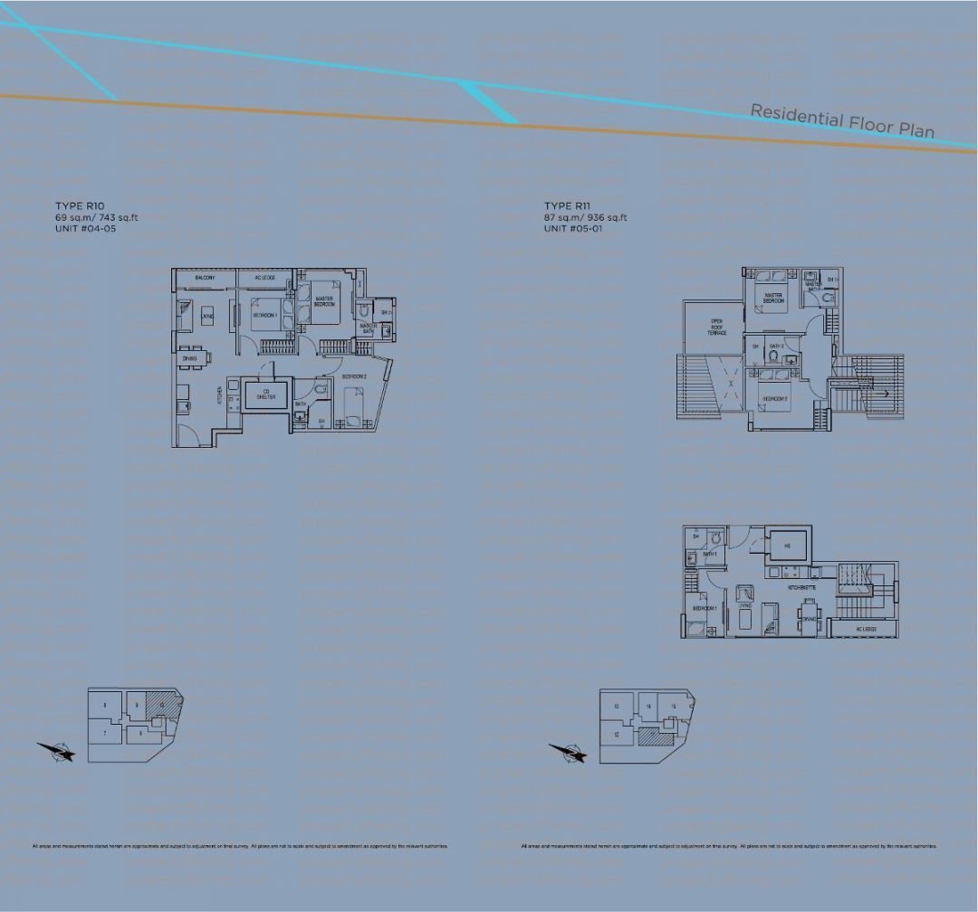Prestige Point residential floor plan 3