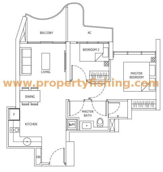 Queens Peak Floor Plan B1