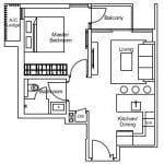 Residence Twenty Two Floor Plan A