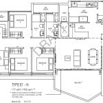 Riverfront Residences Floor Plan E1