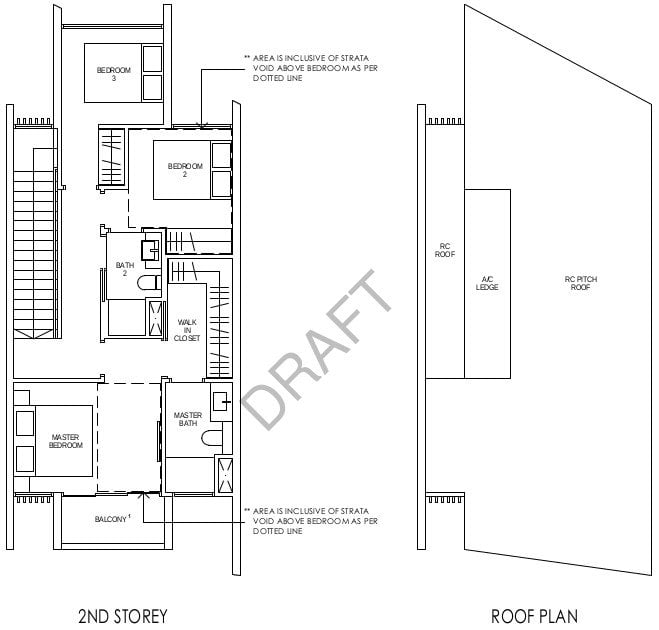 Riverfront Residences Floor Plan T1-2