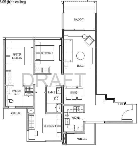 Riviere Floor Plans C1-1