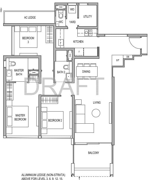 Riviere Floor Plans C2-1