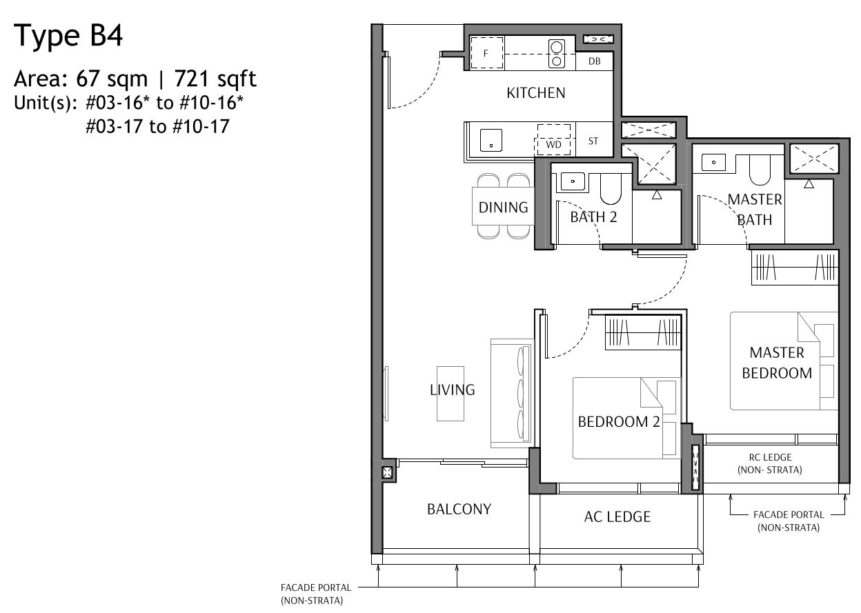 Robertson Opus Floor Plan B4