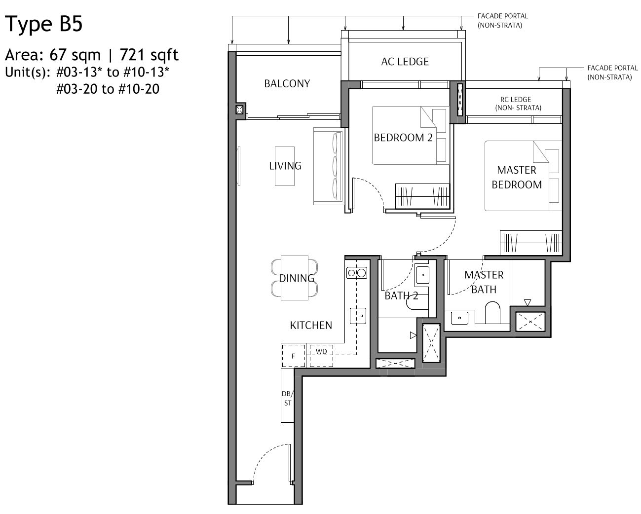 Robertson Opus Floor Plan B5