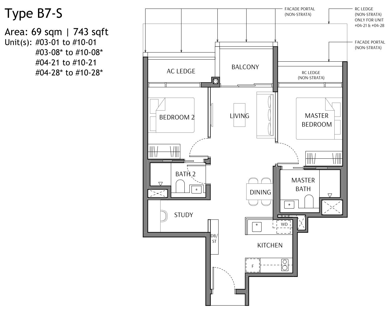 Robertson Opus Floor Plan B7S