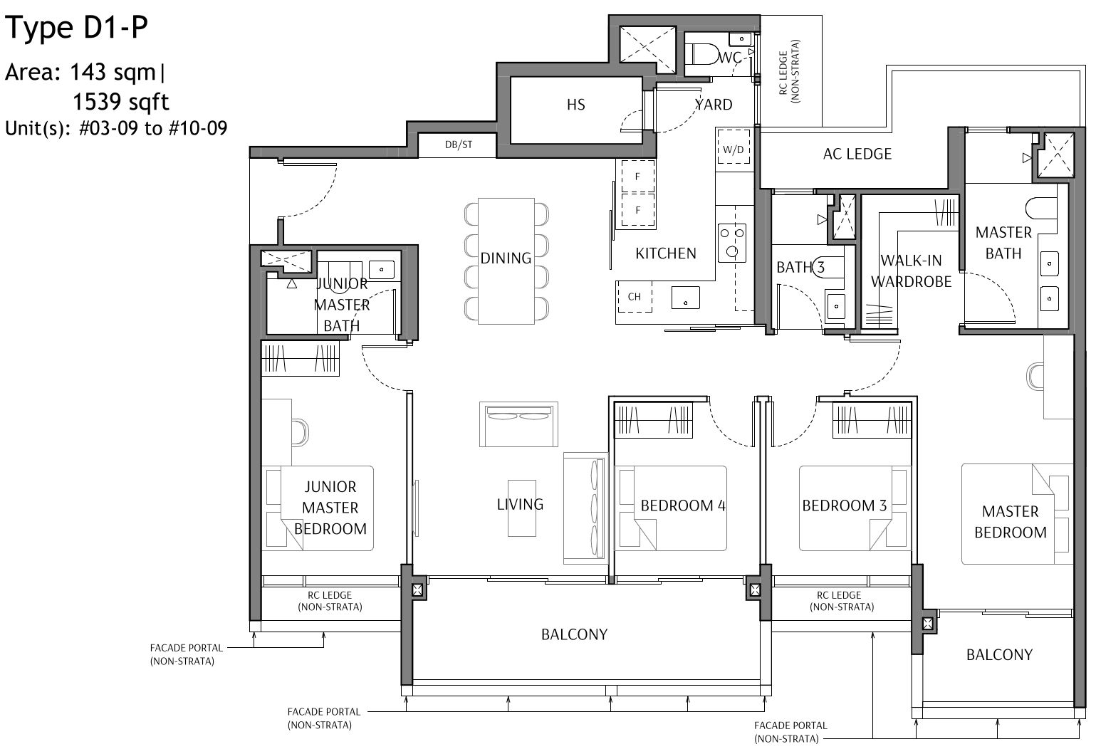 Robertson Opus Floor Plan D1P