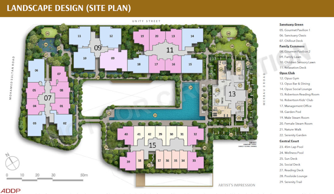 Robertson Opus Site Plan 1
