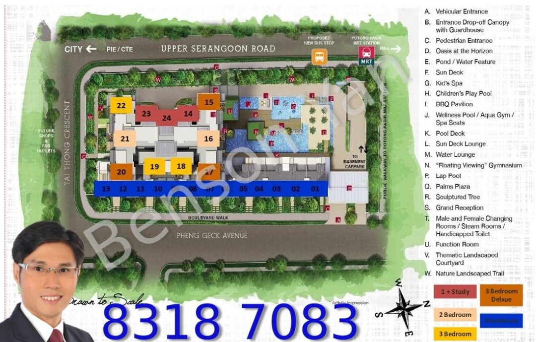 Sant Ritz Site Plan