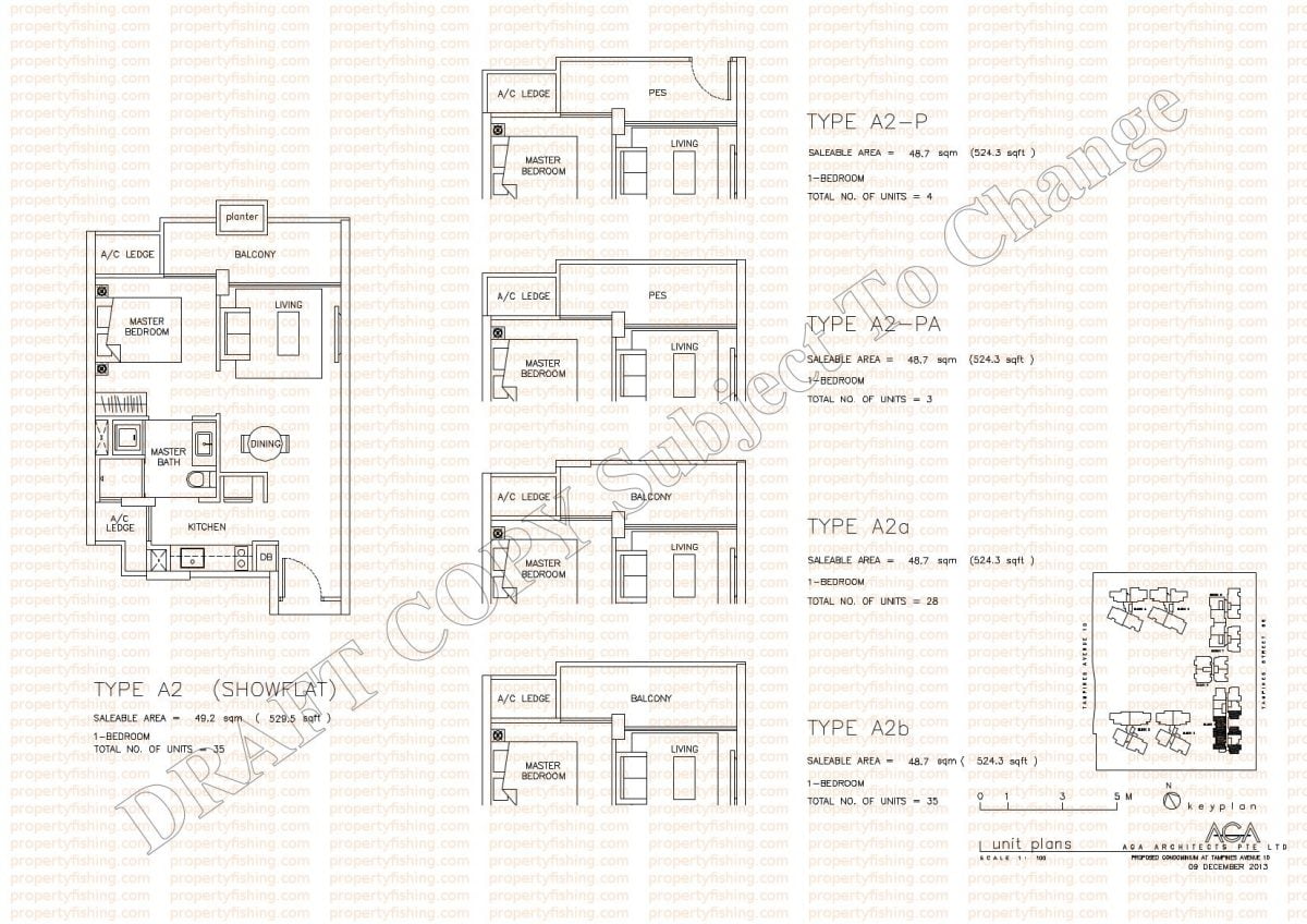 The Santorini Floor Plans - A2