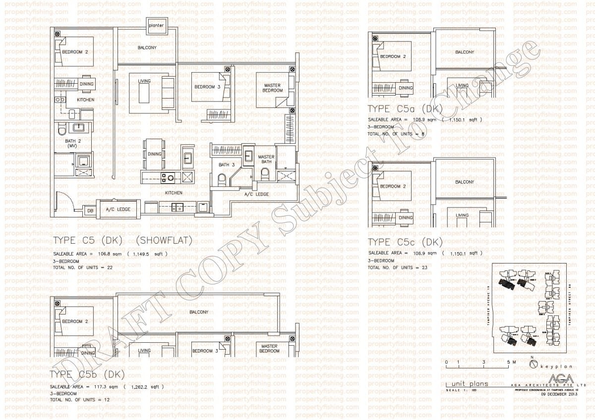 The Santorini Floor Plans - C5