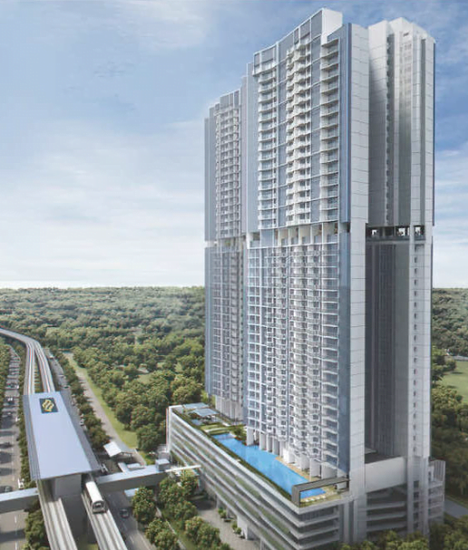 Sceneca Residence Facade