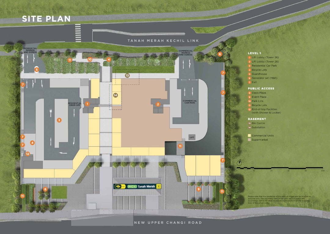 Sceneca Residence Site Plan 2