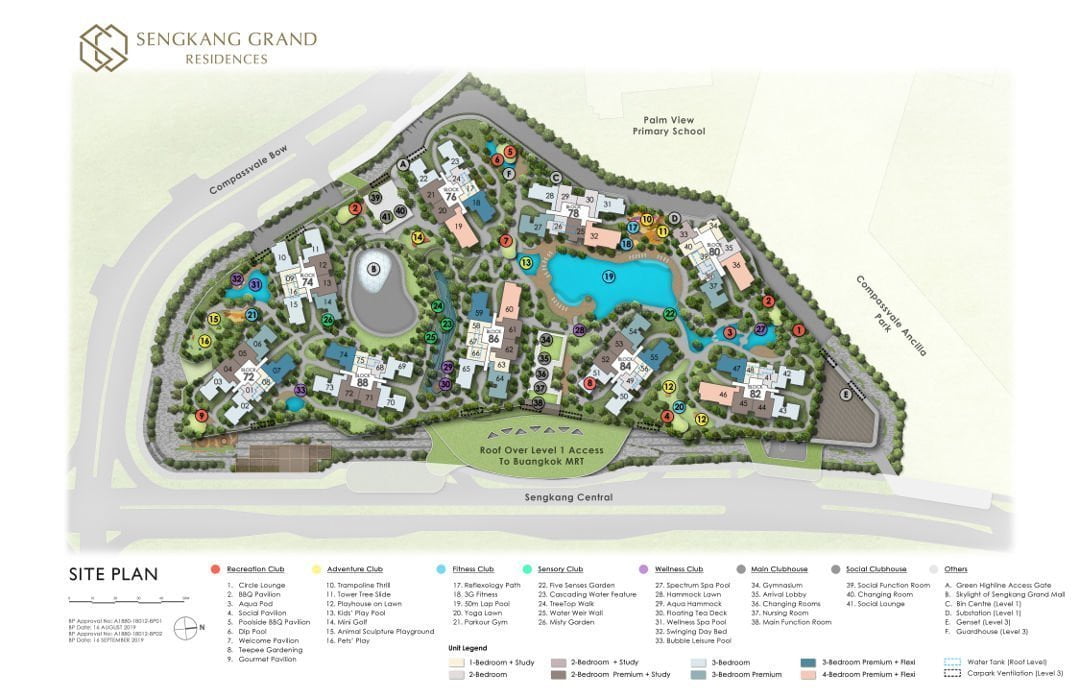 Sengkang Grand Site Plan