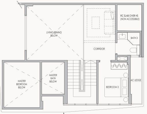 The Shorefront Floor Plan C1 PH2