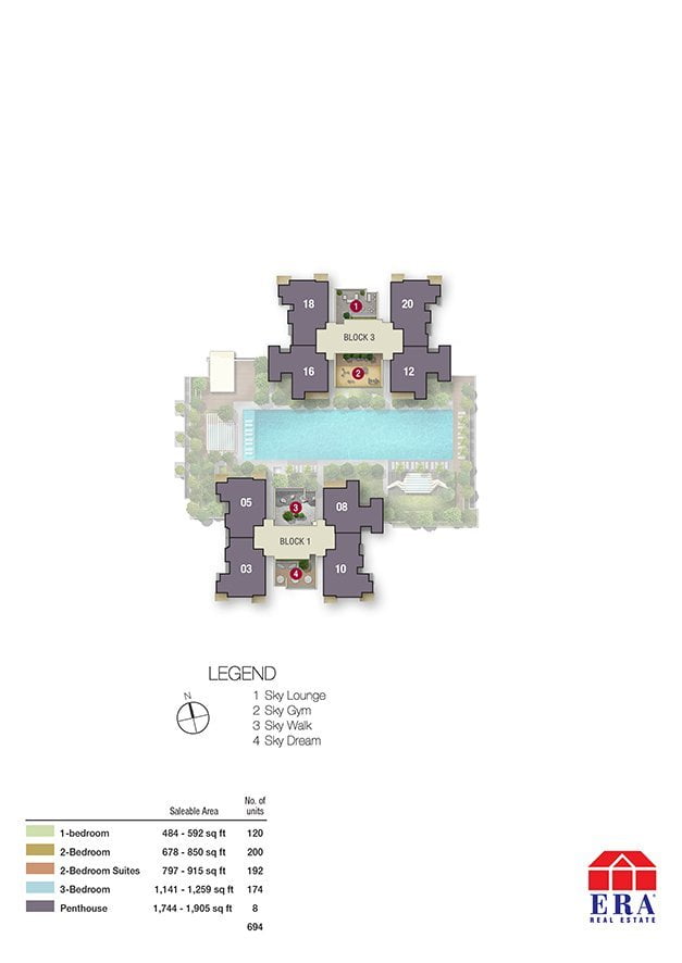 Sky Vue 37th Storey Site Plan