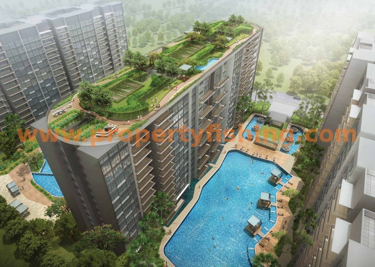 Skypark Residences Aerial