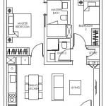 Sloane Residences Floor Plan B