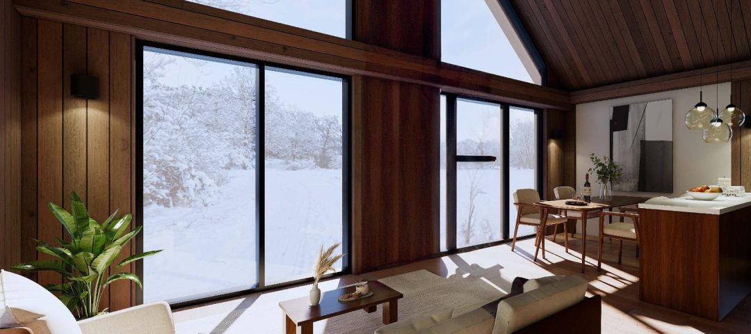 Niseko Hokkaido Ski House Living Room