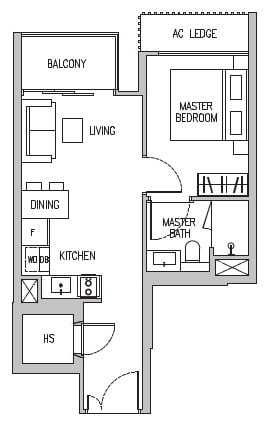Sophia Regency Floor Plan A1