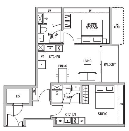 Sophia Regency Floor Plan D