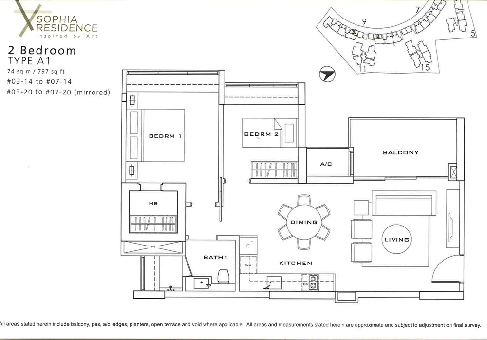 Sophia Residence Floor Plan
