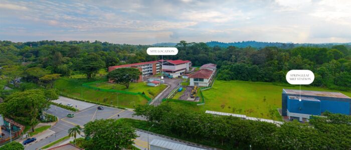 Springleaf居住地 - 地板 Springleaf Residence Site Aerial