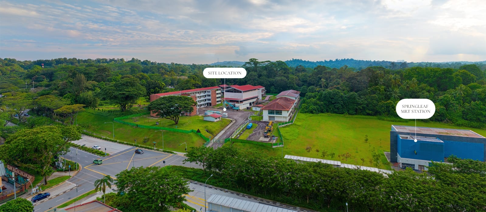 Springleaf Residence Site Aerial